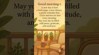 Good Morning | God’s New Mercies Good Morning | God’s New Mercies