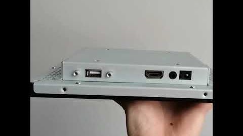 7 inch embedded open frame monitor-No frame design