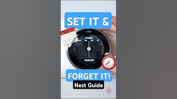 How to Set a Schedule on Your Nest Thermostat (1 Minute Tutorial)