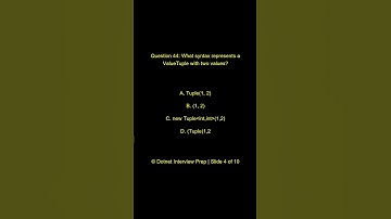 Dot Net Programming Questions   | C# Collections & Generics Practice Quiz | Part 5 - Question 04