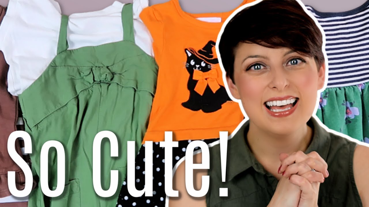 HUGE Baby Clothes Haul Fall/Winter 2020 | Second-Hand One Year-Old Girl Clothes | JAKS Journey [CC]