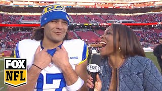 'A moment of peace and clarity' - Rams' WR Puka Nacua celebrates with family on record-breaking day Profile