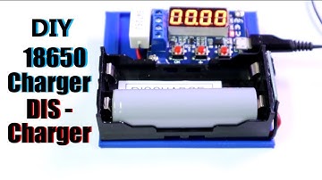 DIY 18650 Battery Checker (Charger - Discharger)