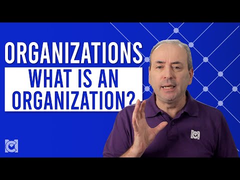 What is an Organization? - the Nature of Organizations