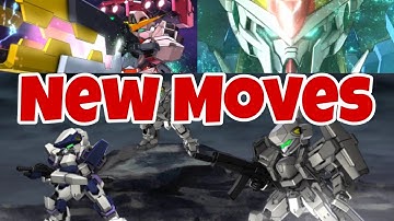 Super Robot Wars DD: ARX-7 Arbalest + Seravee + 00 Raiser Gundam New Attack Animations