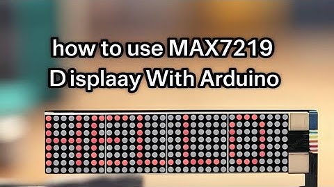 How to Use MAX7219 LED Display with Arduino + Common Issues Solved! #Arduino #Electronics #DIY #Tech