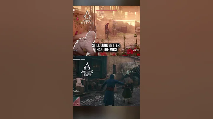 Assassin's Creed Unity vs Mirage Comparison is wild..