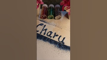 Charu name Calligraphy #calligraphy #shorts