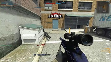 Valofe Combat Arms: RELOADED | Jumping No Scope Head Shot? |