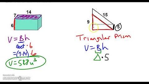 12.4 Volume Prisms and Cylinders