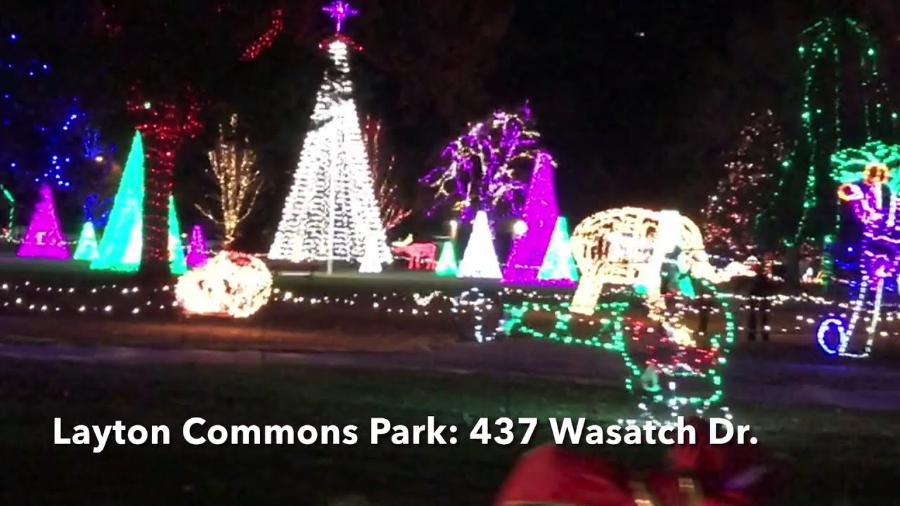 Layton Lights in the Park YouTube