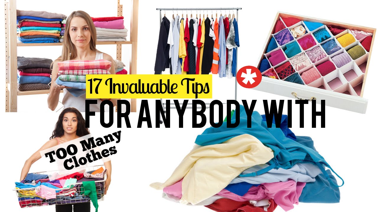 17 ideas Too Many TShirts (Clothes) problems solved YouTube