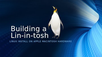 Building a Lin-in-Tosh (Installing Linux on old Apple Macintosh hardware)