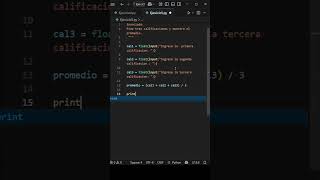Ejercicio 5: Promedio de 3 calificaciones  #ejerciciosprogramacion #programacion #python Net Worth