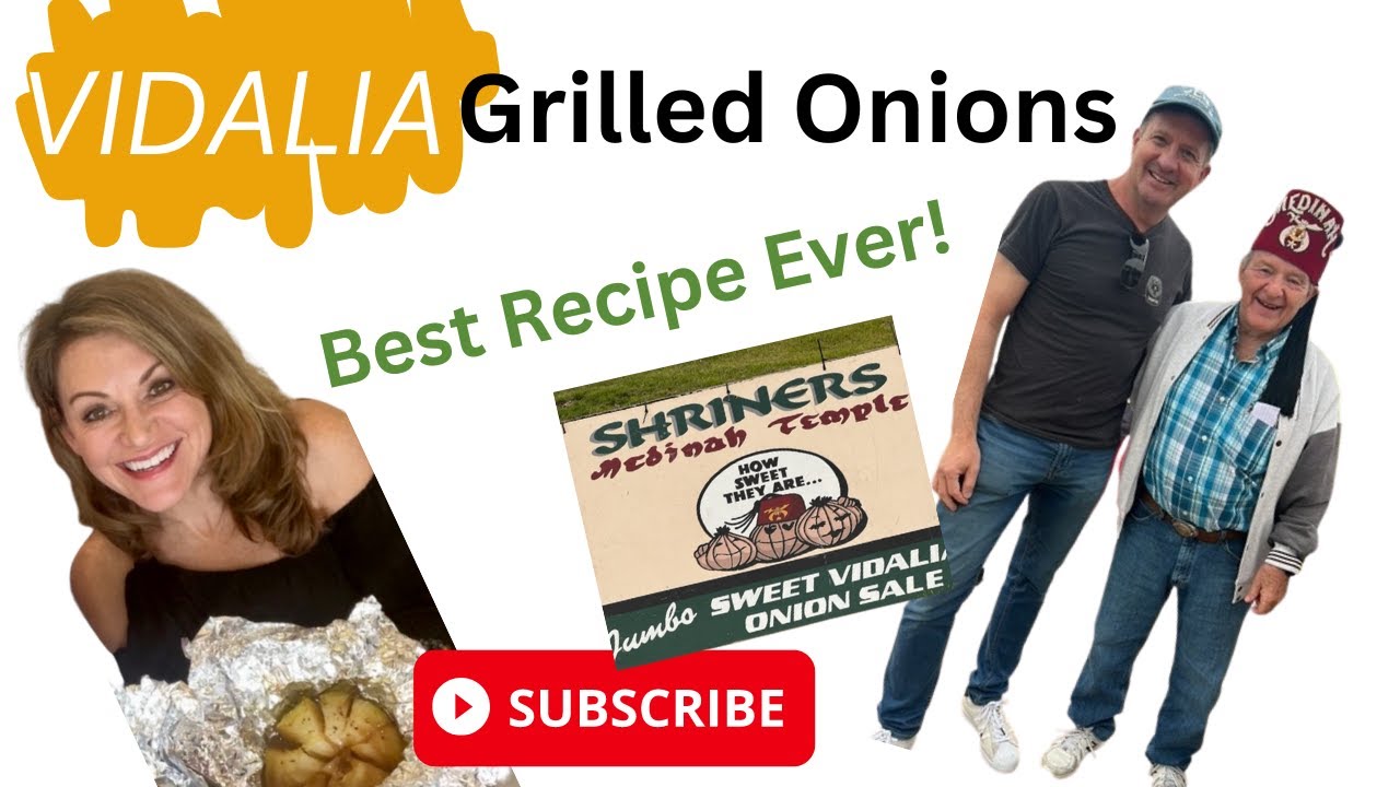 Grilled Vidalia Onions Best Recipe Ever! YouTube