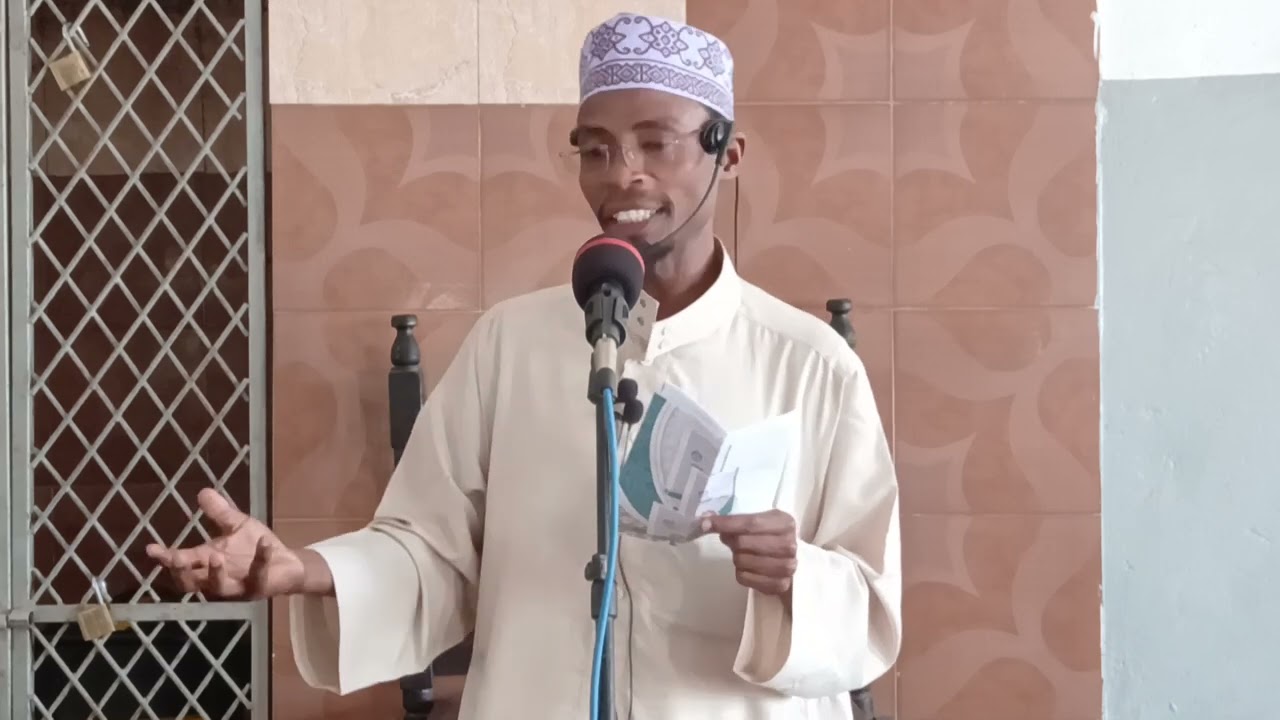SAMBULI 10 YA WATU AMBAO ALLAH HAWATAWATAZAMA SIKU YA KIYAMA By Ustadh Shani masjid answar likoni.