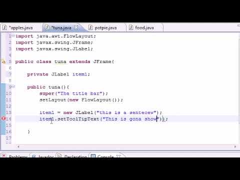 Java Programming Tutorial   51   GUI with JFrame