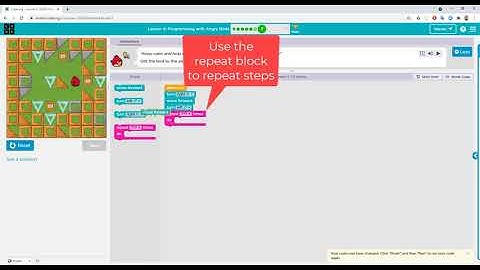 Angry Birds Code.org Basics