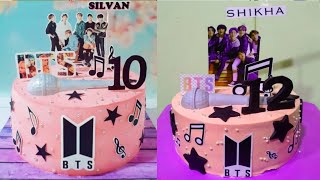 Amazing Cake Decorating Ideas For Fans of BTS | The Most Beautiful Cake  Decorating Recipes - YouTube