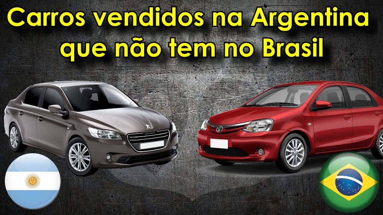 Carros vendidos na Argentina que não tem no Brasil (Canal Route 99) 