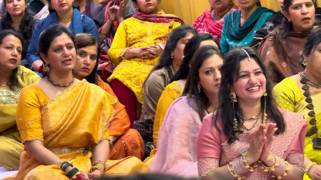 श्री राधा नाम संकीर्तन (बरनाला )video 1,