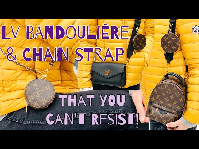 Louis Vuitton POCHETTE FELICIE & Bandouliere Reverse Monogram Strap