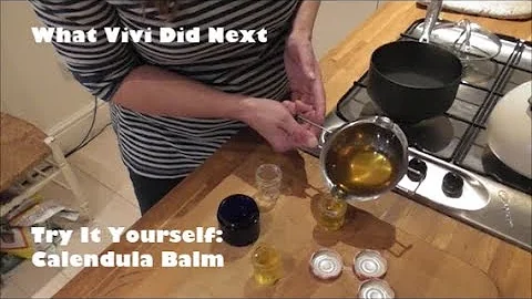 TIY: Calendula Balm (for eczema, nappy rash and nurses hands!)