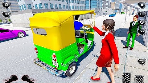 Tuk Tuk Auto Rickshaw Driving - Rickshaw Game - Android gameplay #5