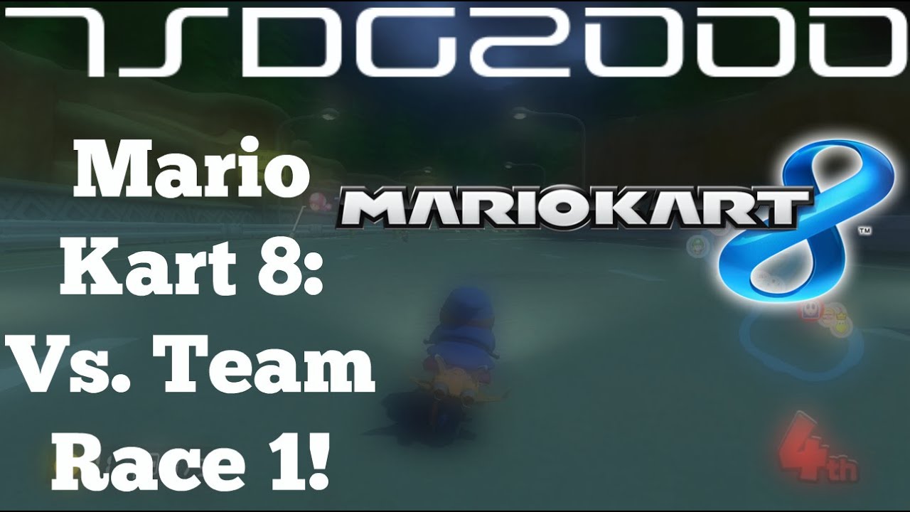 Mario Kart 8: Vs Team Race 1! (Wii U in 1080p60)