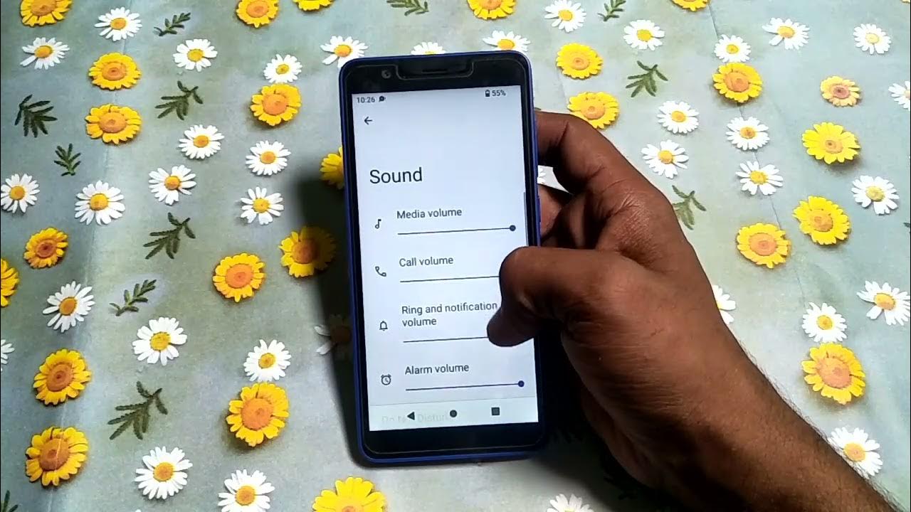how to change default notification sound jio phone android mobile