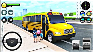 Zoo Bus Animals Driver 3D - School Bus Simulator Driving - Android GamePlay #youtubegaming @gaming screenshot 4