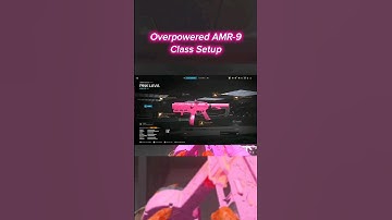 🚨 Overpowered (AMR-9) Class Setup 🚨 #cod #MW3 #warzone3 #shorts