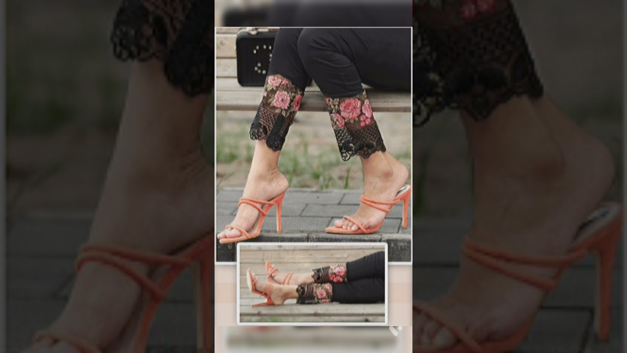 EMBROIDERY PANTS | Try on haul | saree lover | Clothing haul | saree lover hot