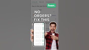 Why Your Fiverr Gig Gets ZERO Orders (Fix This!) #fiverr
