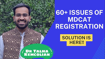 NMDCAT 2022 Registration | All Questions Answered!! @drhamzaashraf