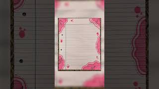 Aisthetic 🌷 Border design ideas 🎀