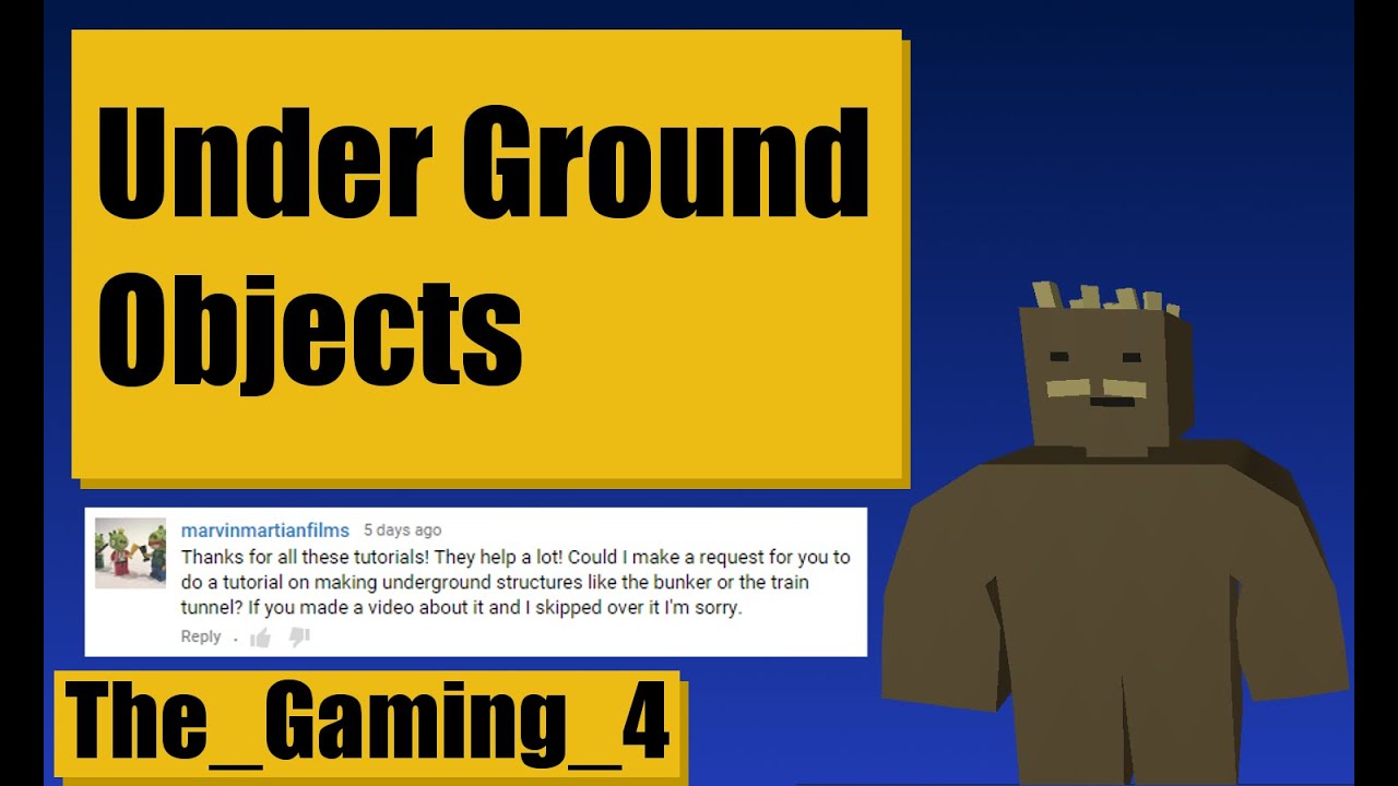 Unturned Tutorial: Map Editor Underground Objects