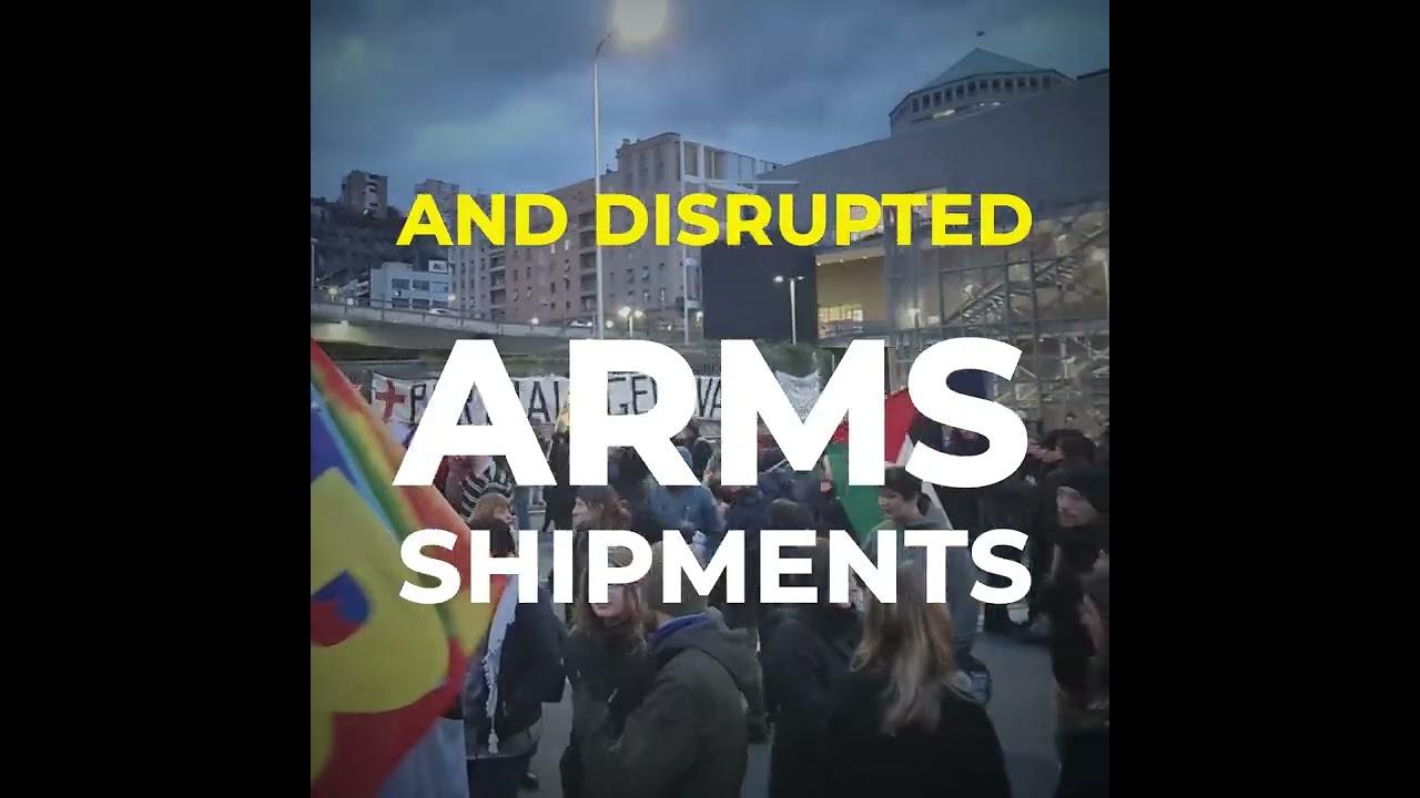 Workers in Palestine Stop Arming Israel days of action 9-10 Nov