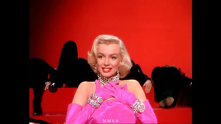 Marilyn Monroe in "Gentlemen Prefer Blondes" - "Di...