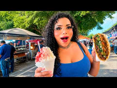 PAOLITA SUAREZ EATING EVERYTHING AT THE STREET FOOD STALL 😨🤣🤤