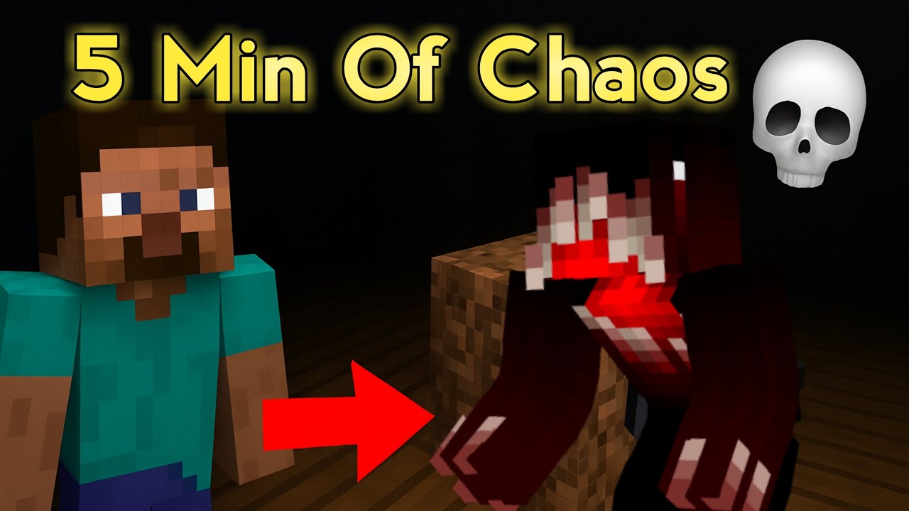 Minecraft One Block but it’s Pure Chaos (Scary + Funny)