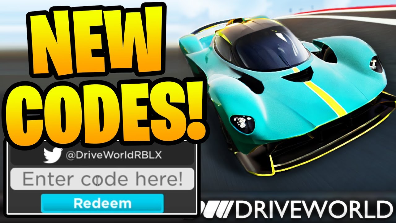*NEW* ALL WORKING CODES FOR Drive World IN JULY 2023! ROBLOX Drive ...