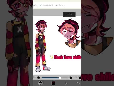 If cherrybomb and Sir pentious had a love child!! 🍒🐍💗 #hazbinhotel #sirpentious #cherrybomb
