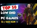 I Played 50 Low Specs PC Games on My i3 4GB RAM Here's What Happened
