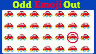 Odd Emoji Out | Emoji Challenge