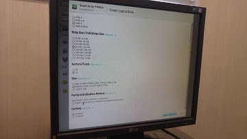 HP Proliant 350 G9 Smart Array P440AR raid card raid configuration raid 5 with 1 spare