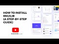 How to Install RNUILib: A Step-by-Step Guide #trending #mustwatch #shortvideo