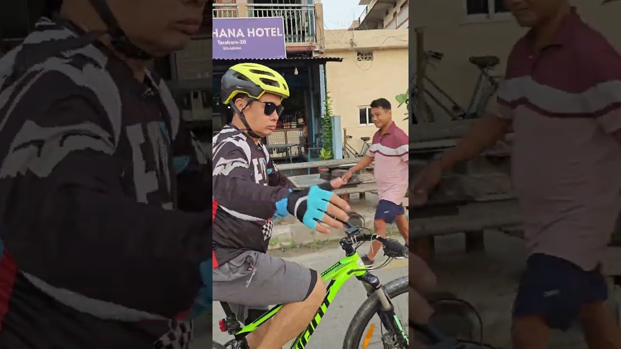 Tarahara cyling club on ride on the occasion of World Cycle Day-2024