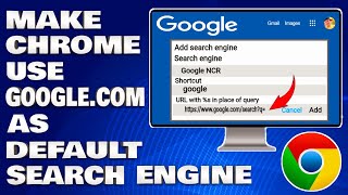 How To Make Google Chrome Use Google.Com as Default Site Search Engine [Solution]