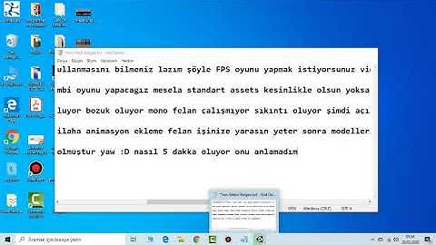 Unity 3D # 1 FPS OYUN YAPIMI // Arayüz tanıtımı